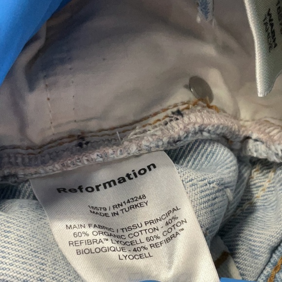 Reformation Cynthia Straight Leg Jeans - Picture 4 of 5